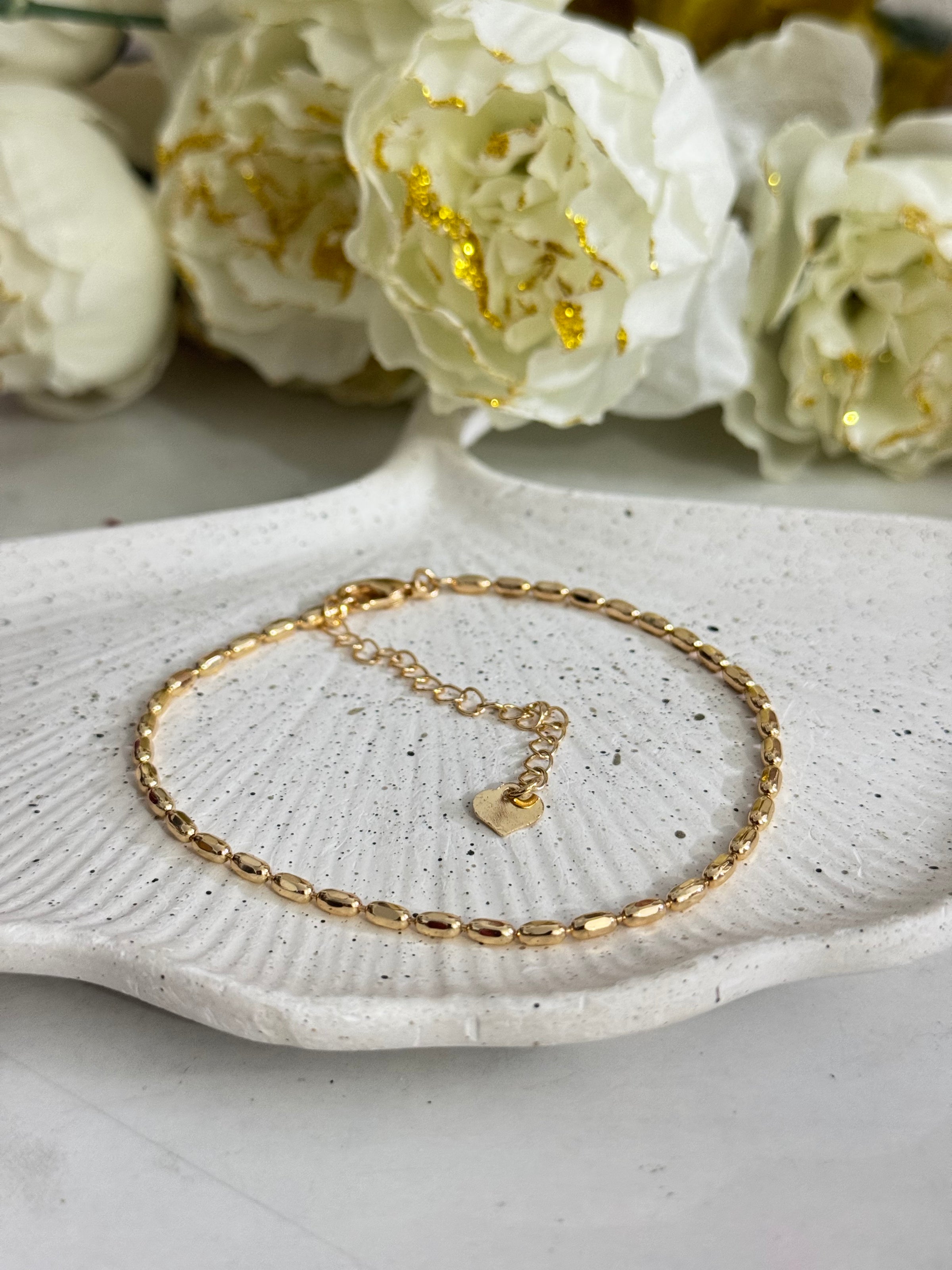 Aurelian Seed Bead Anklet