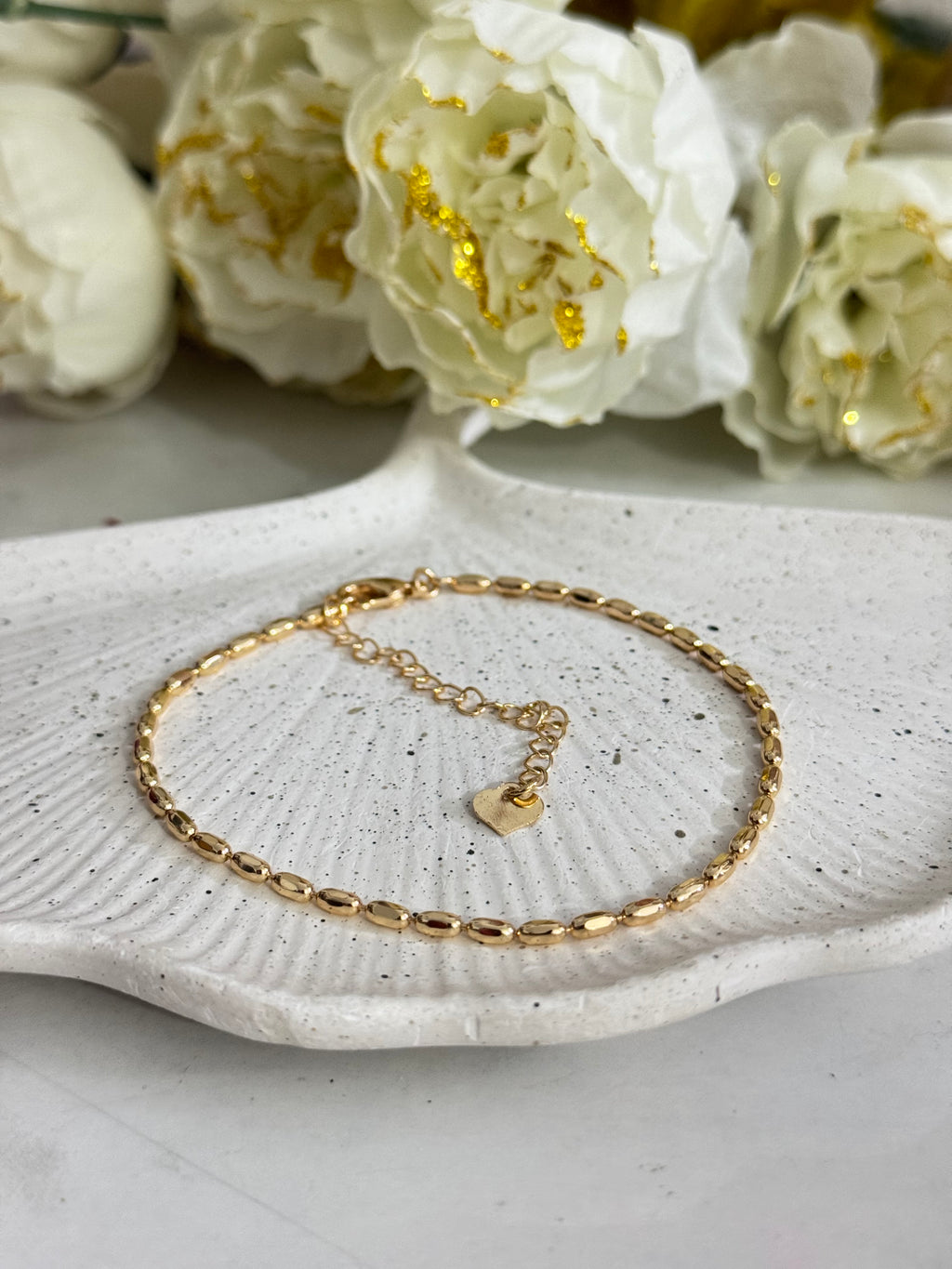 Aurelian Seed Bead Anklet