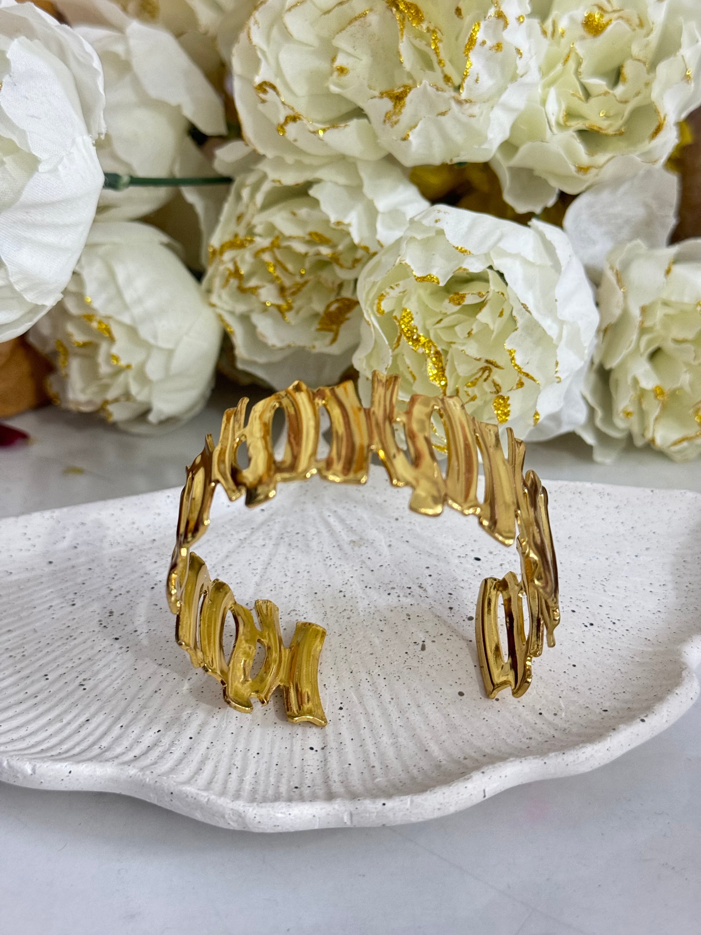 Golden Reef Statement Cuff