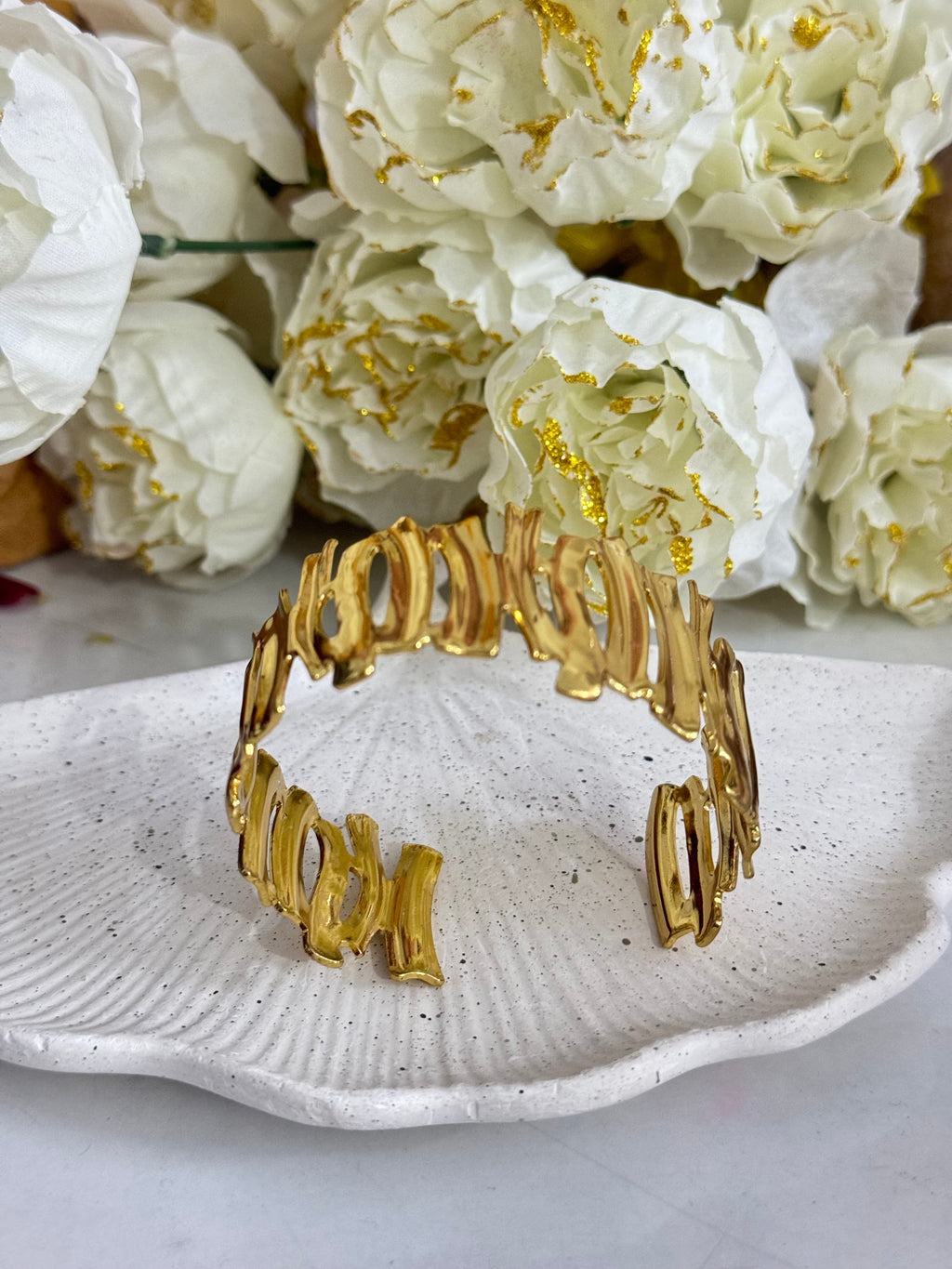 Golden Reef Statement Cuff