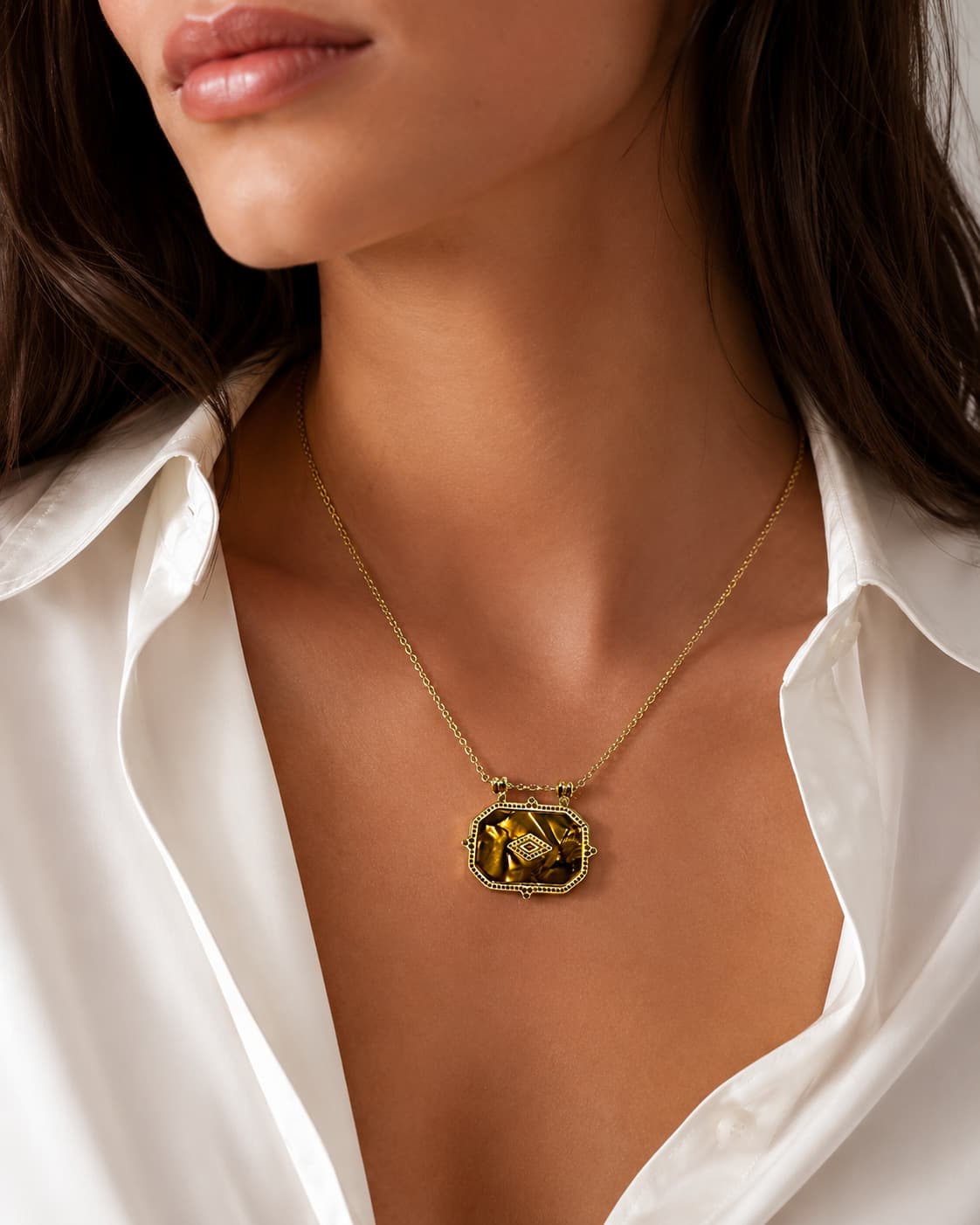 Royal Amber Pendent
