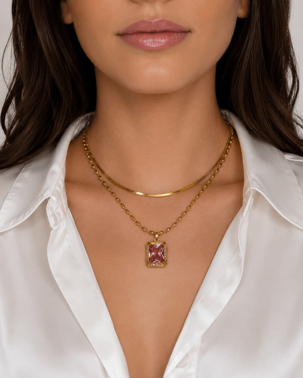 Majestic Pink Sapphire-Style Duo