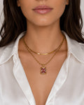 Majestic Pink Sapphire-Style Duo