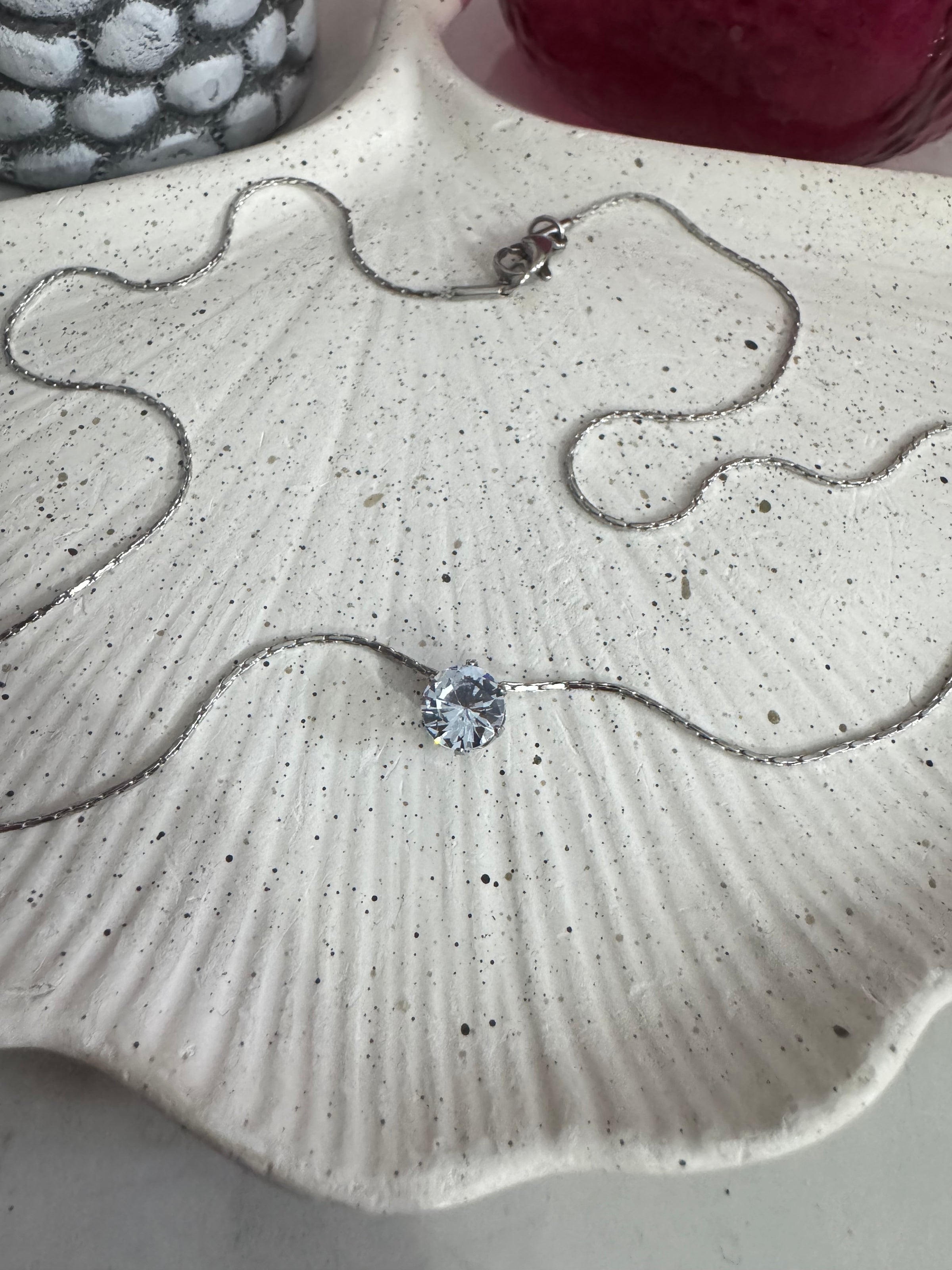 Silver Sparkle Statement