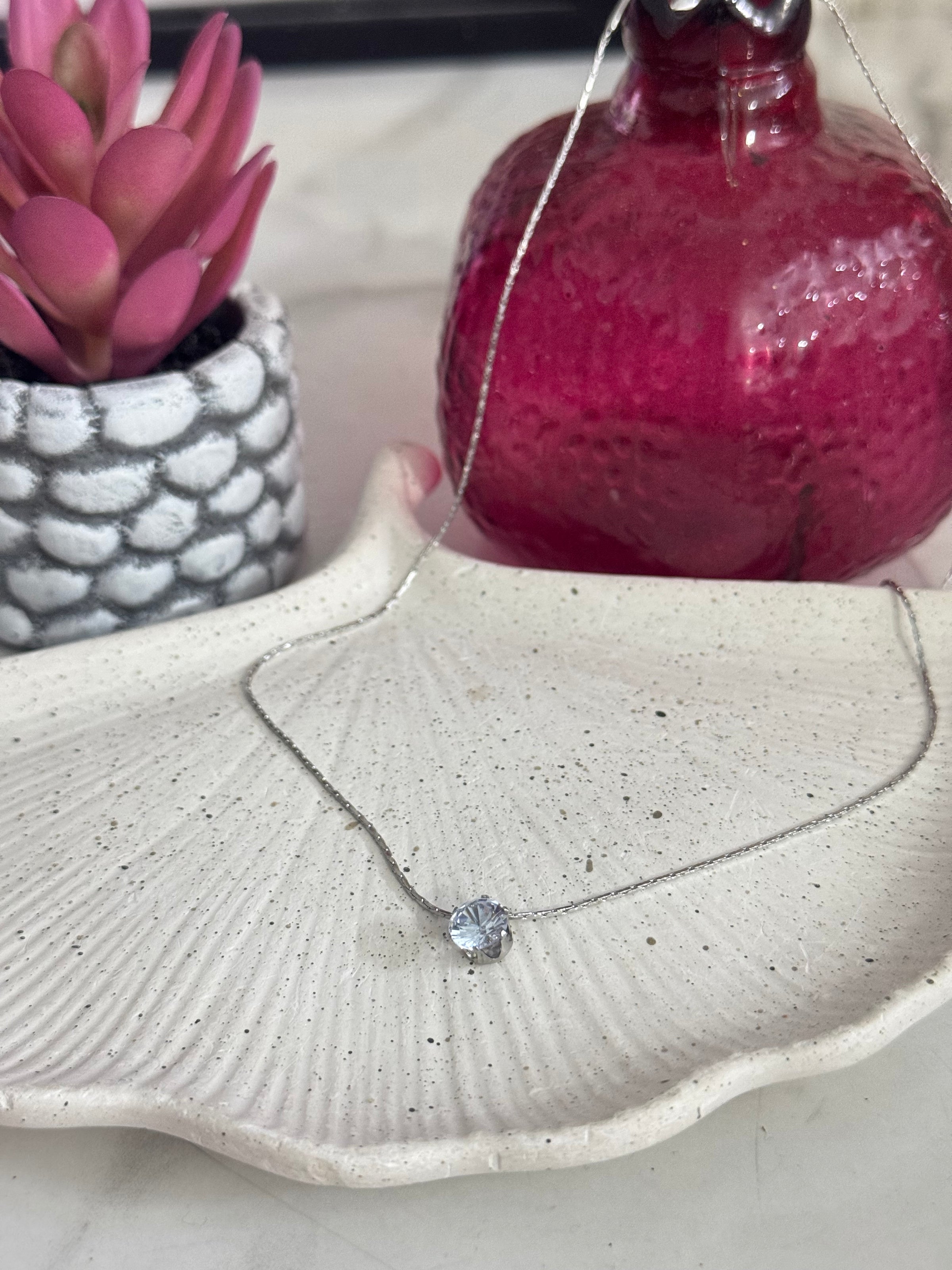 Silver Sparkle Statement