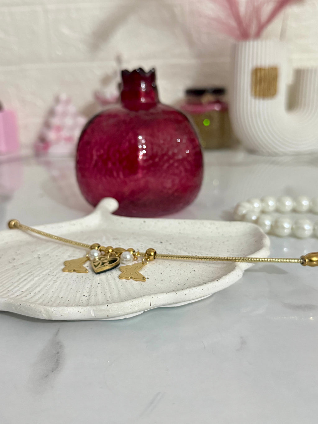 Tingling Butterflies Gold Bracelet