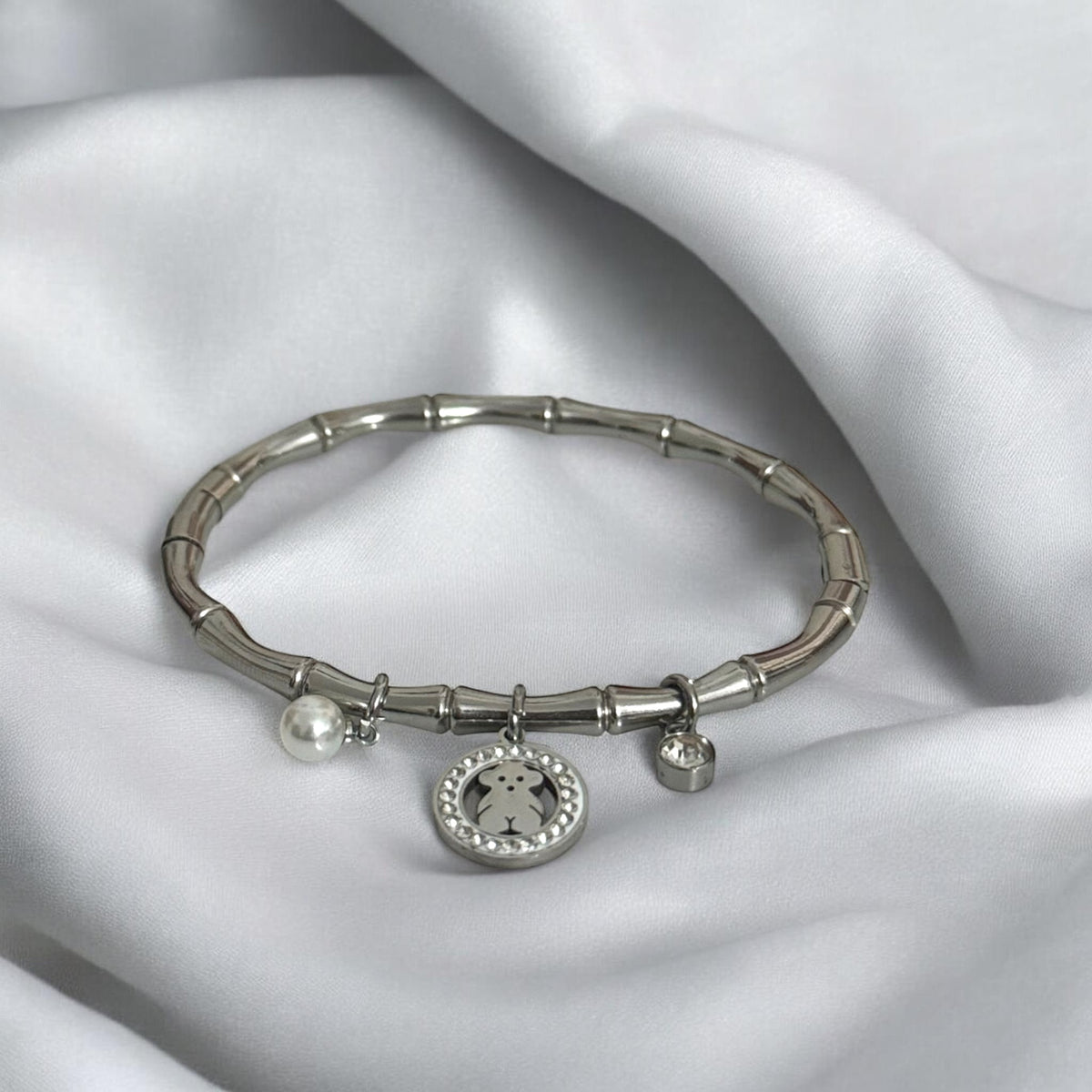 Love Teddy Silver Shine