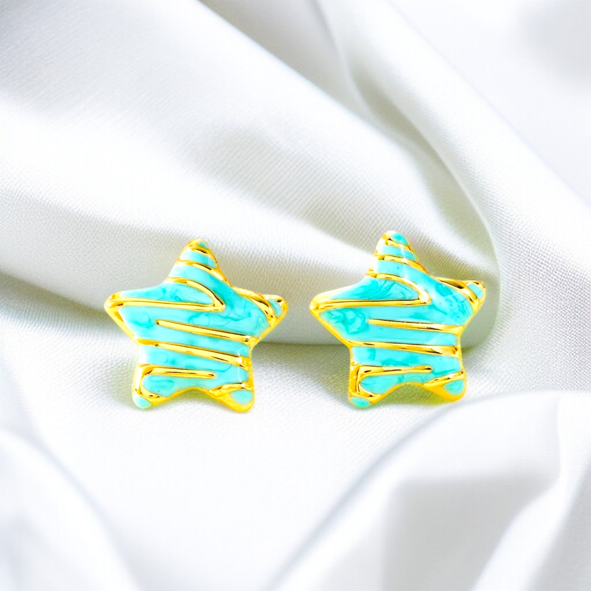 Marbled Monarch Studs