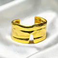 Structure Gold Band Cuff