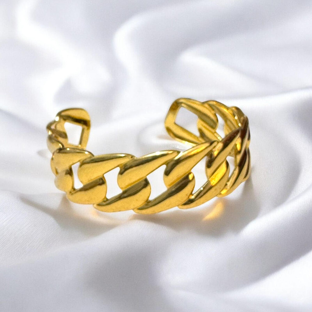 Chain Solid Bangle