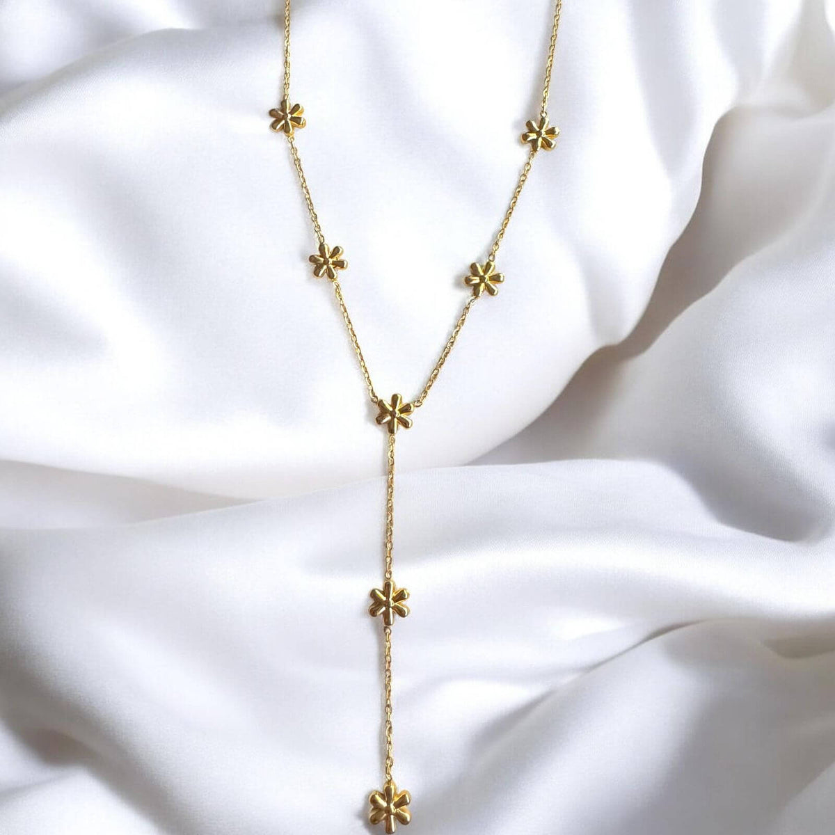Eternal Bloom Y-Chain Necklace