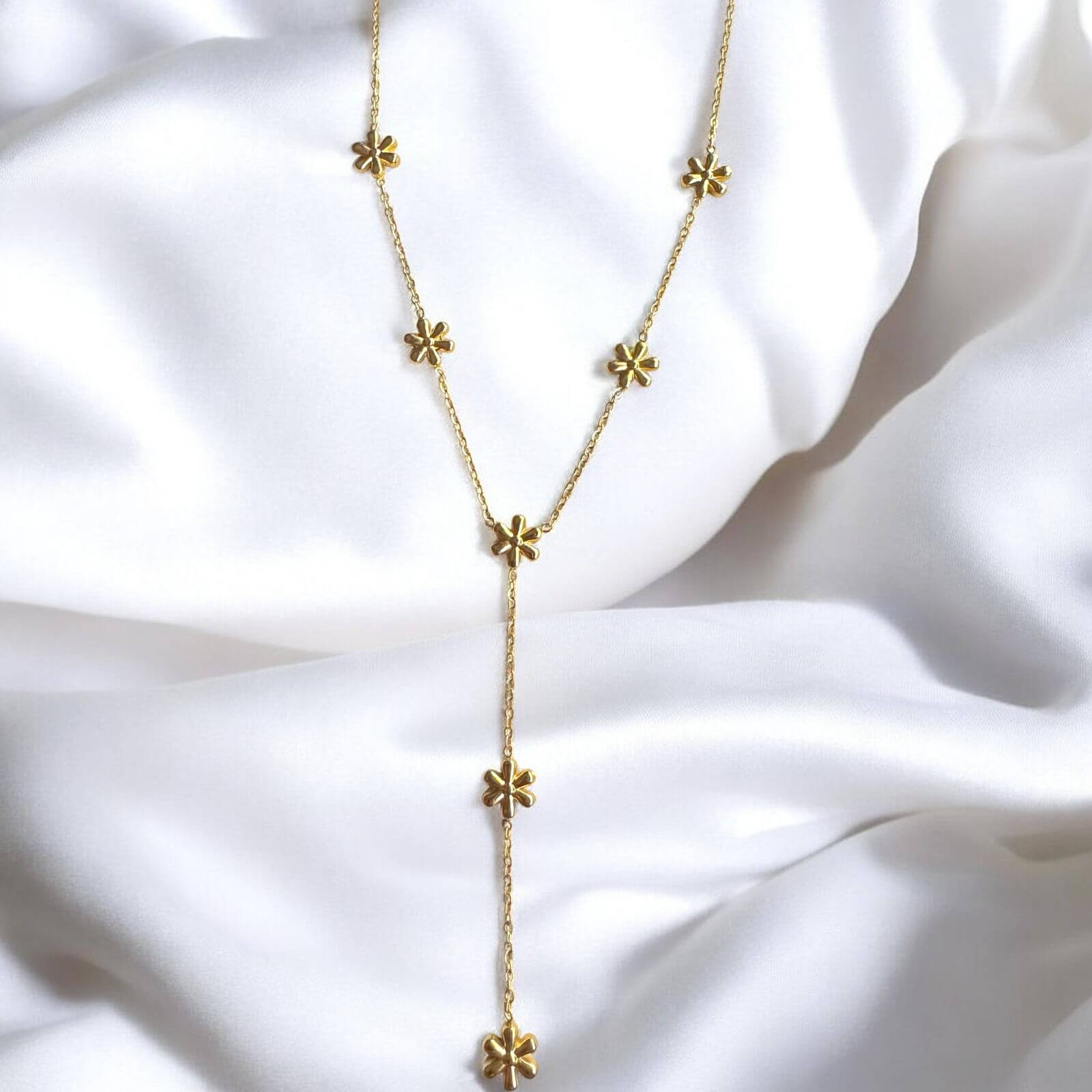 Eternal Bloom Y-Chain Necklace
