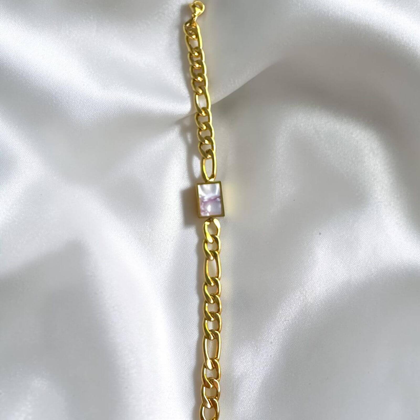 Horizon Gilded Link Bracelet