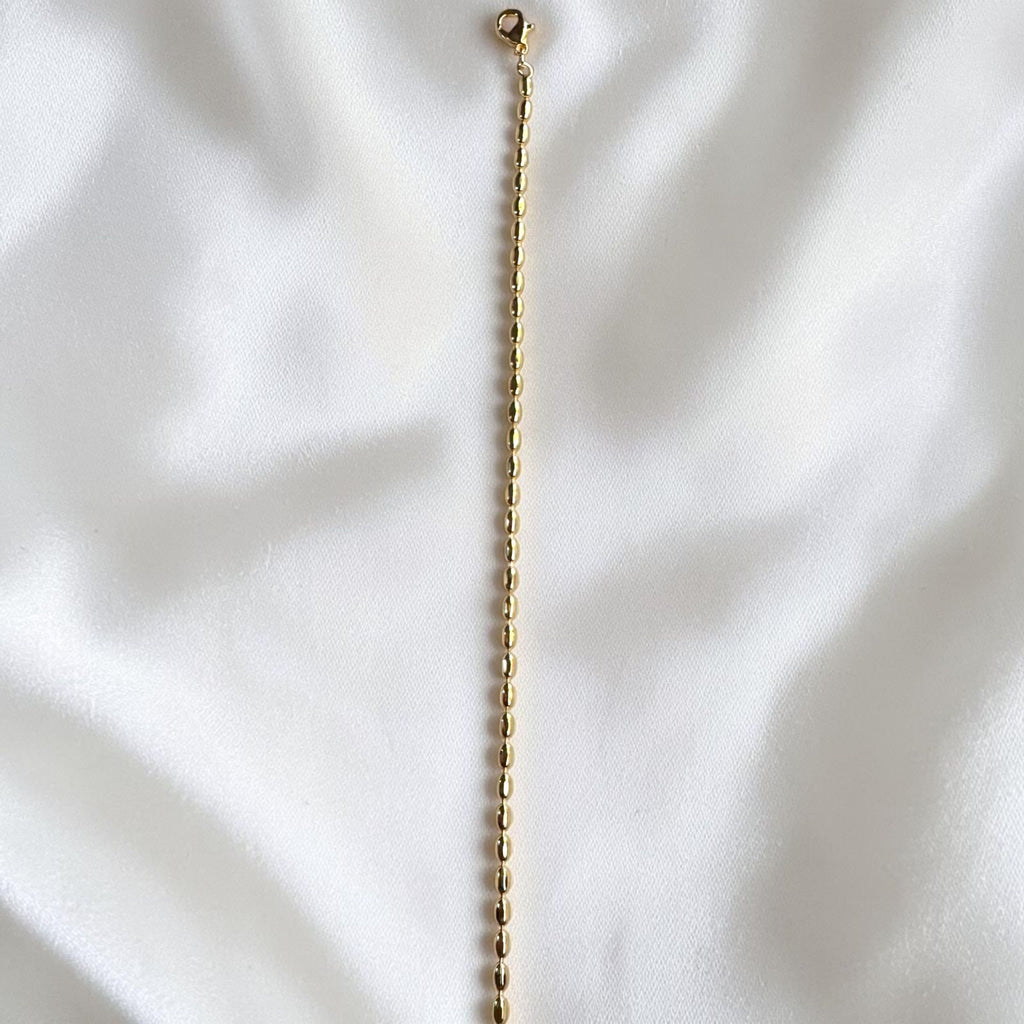 Aurelian Seed Bead Anklet