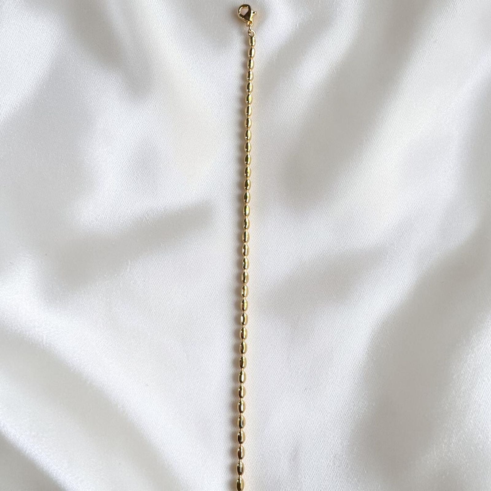 Aurelian Seed Bead Anklet