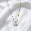 Iridescent Stardust Cushion Pendant