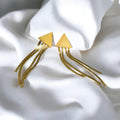 Geometric Zenith Drop Earrings