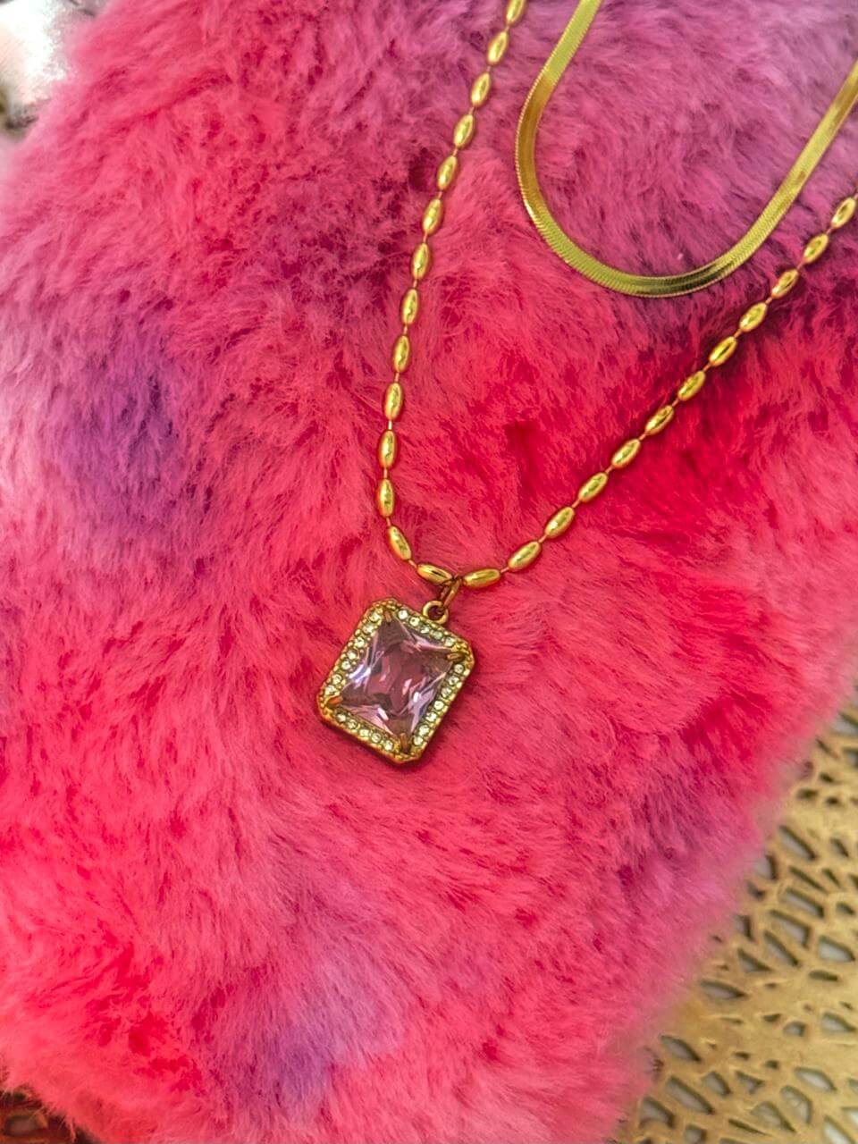 Majestic Pink Sapphire-Style Duo