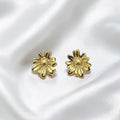 Golden Daisy Studs