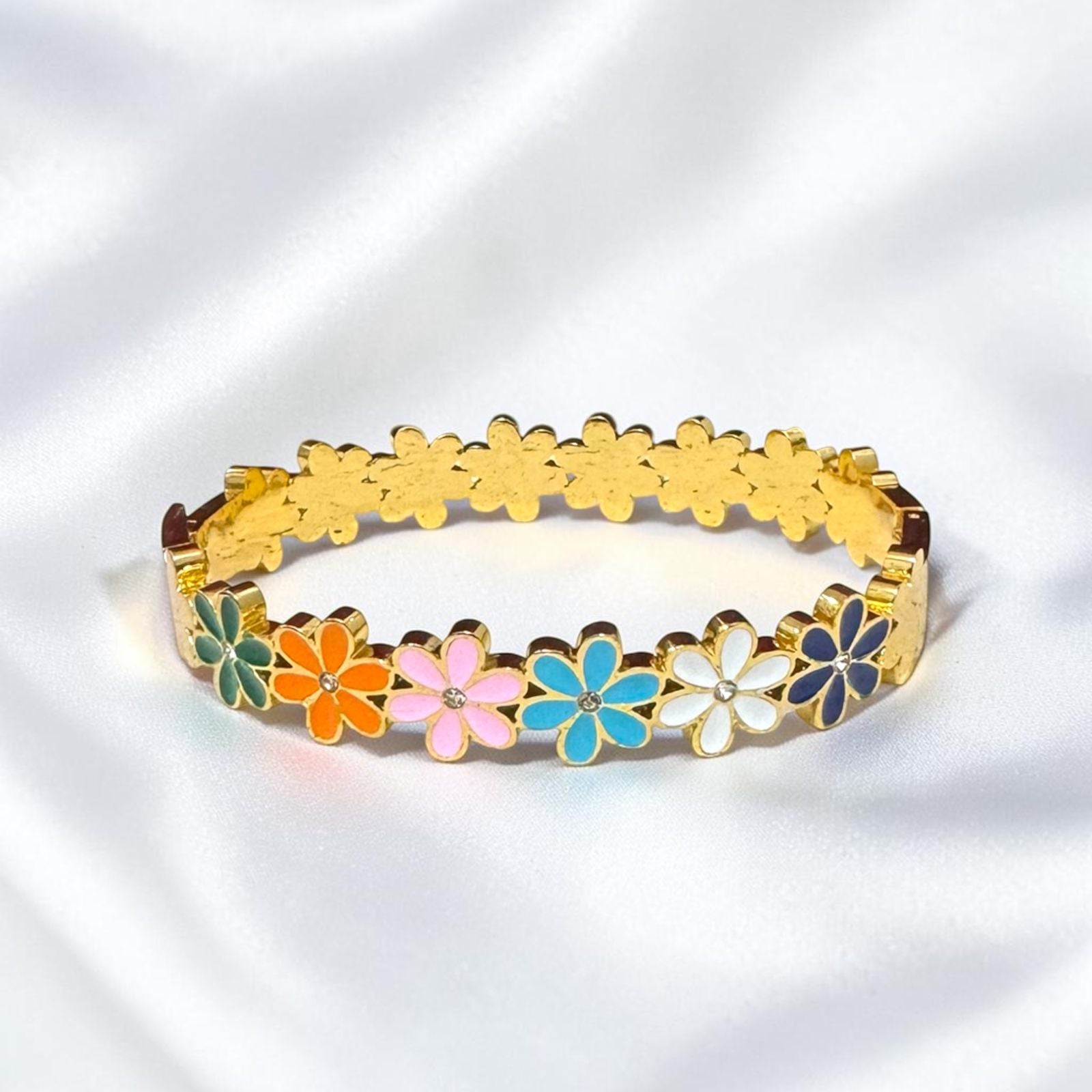 Multi Daisy Chain Bangle