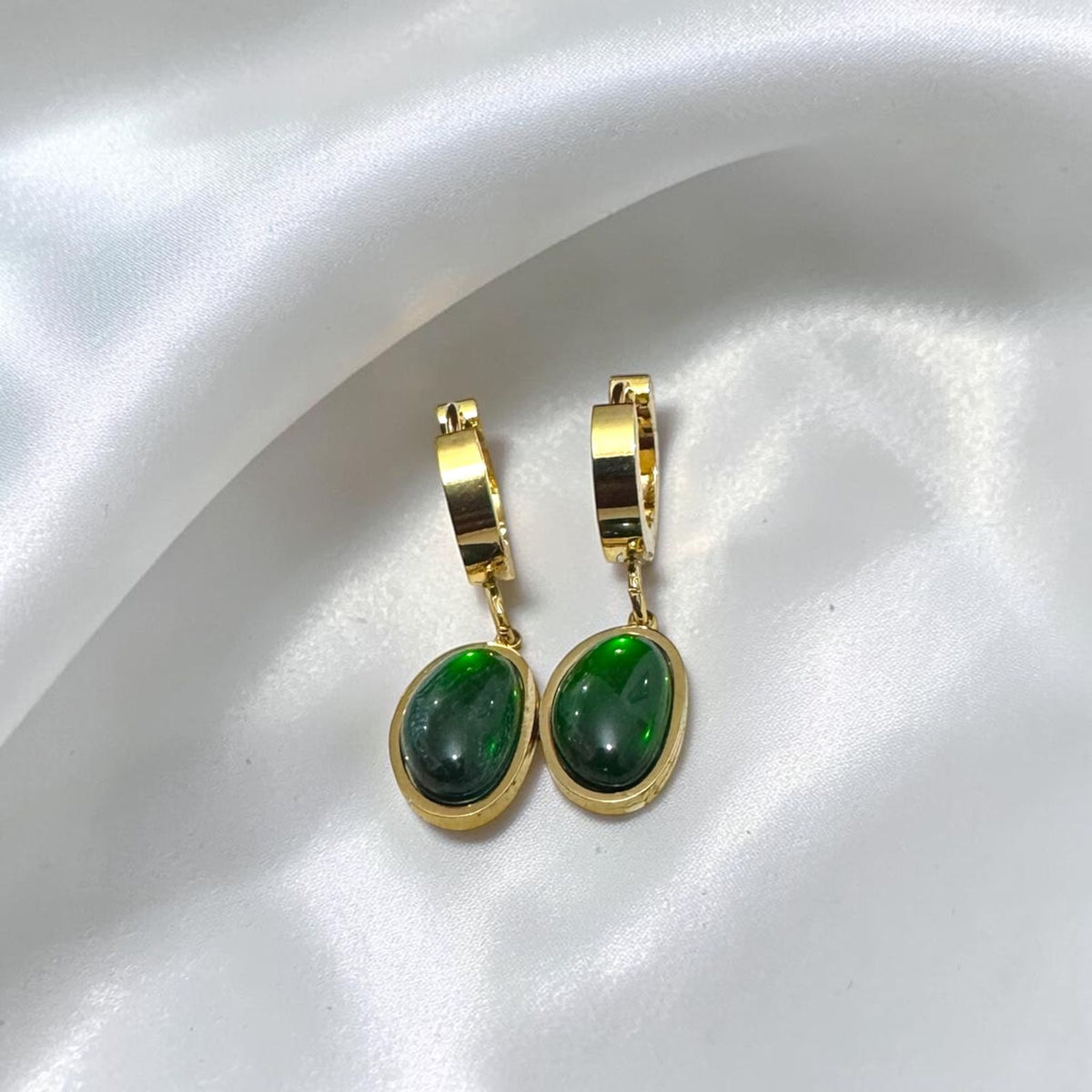Emerald Muse Earrings