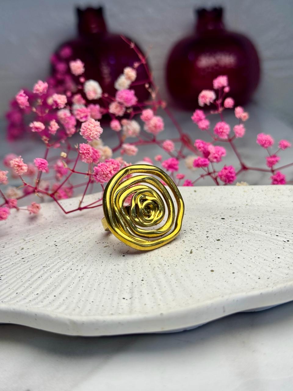 Infinity Rose Ring