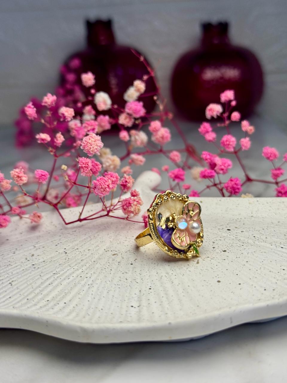 Victorian Flora Ring