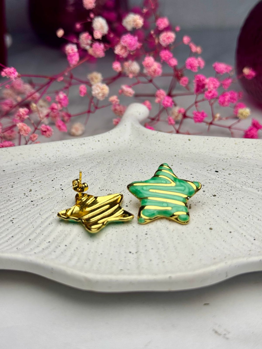 Marbled Monarch Studs