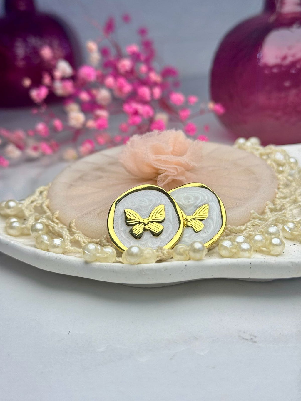 Meadow Butterfly Studs