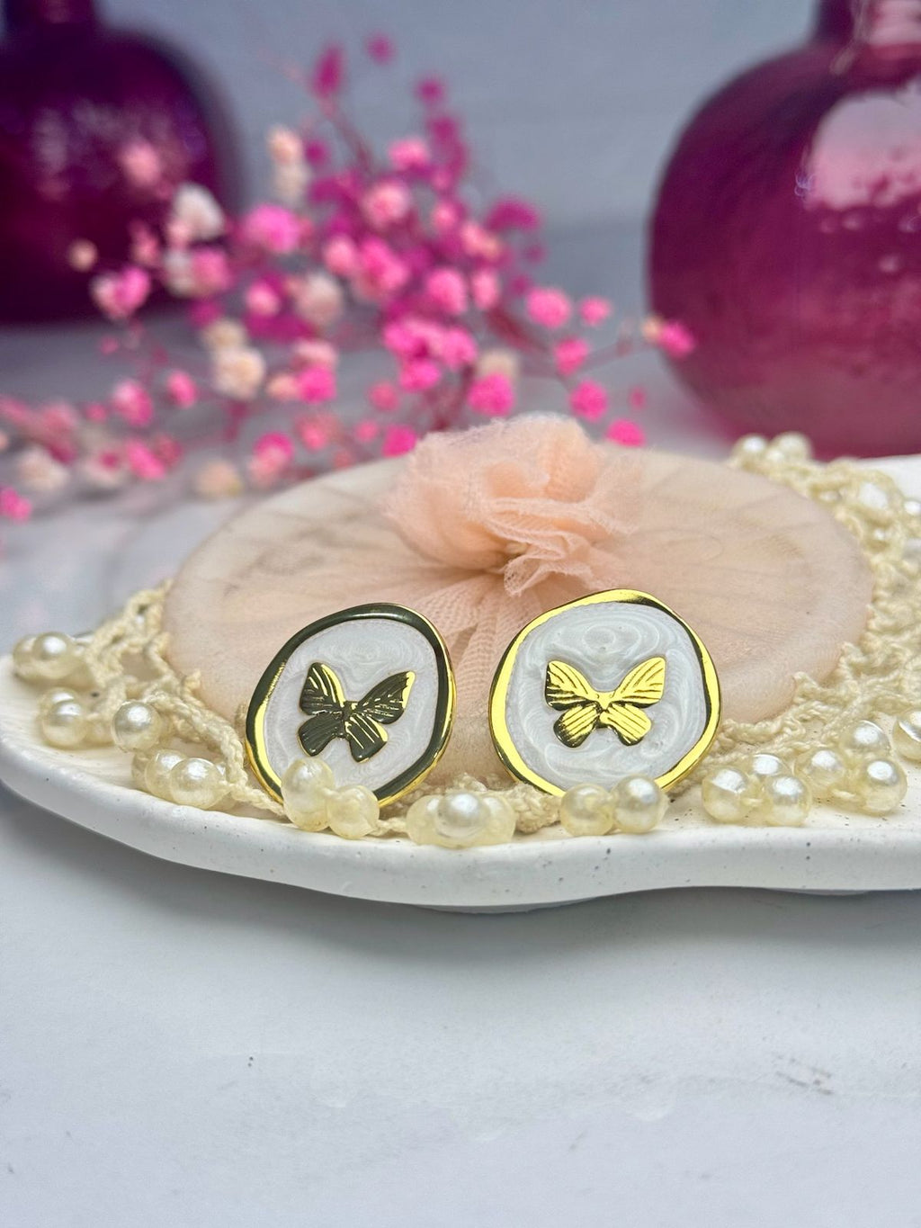 Meadow Butterfly Studs