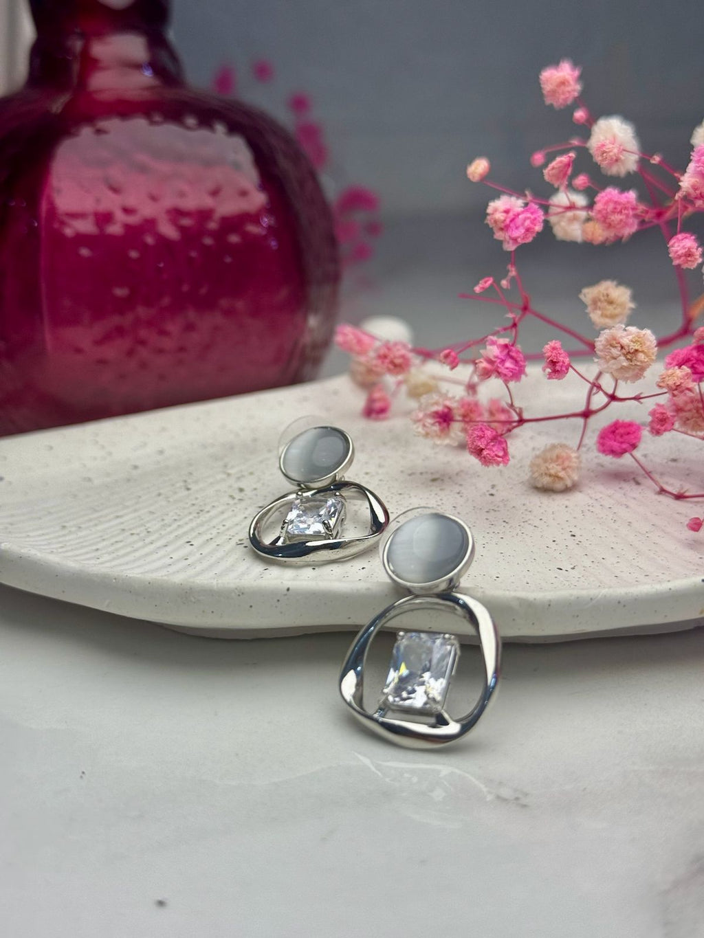 Luna Prism Drop Studs