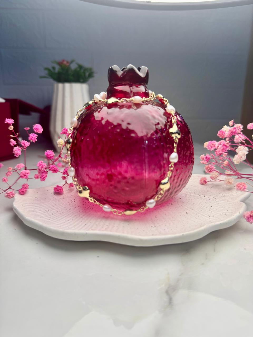 Sweetheart Pearl Chain