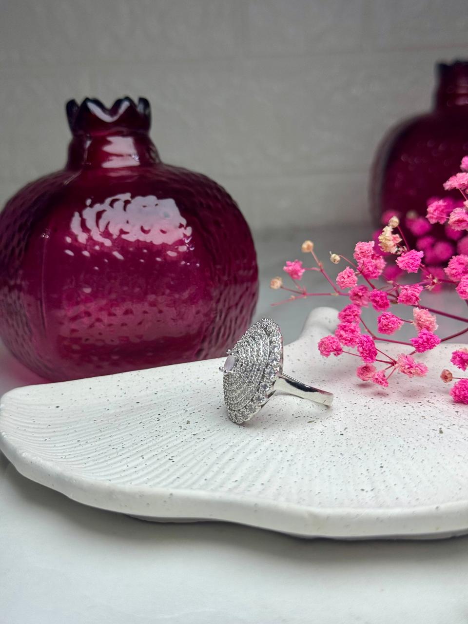 Sparkle Statement Ring