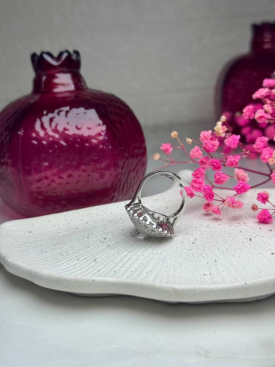 Sparkle Statement Ring