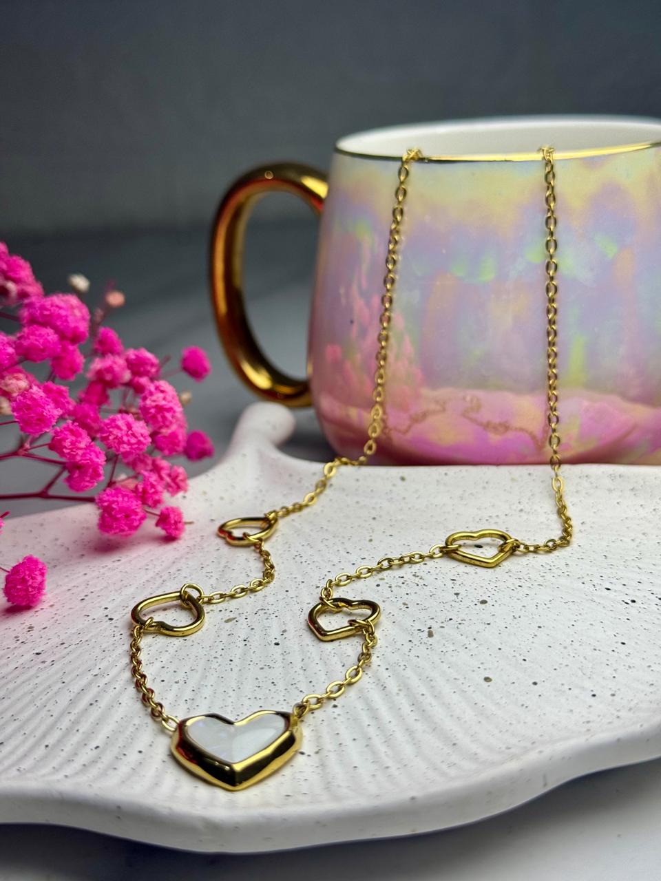 Eternal Heart Luster Necklace