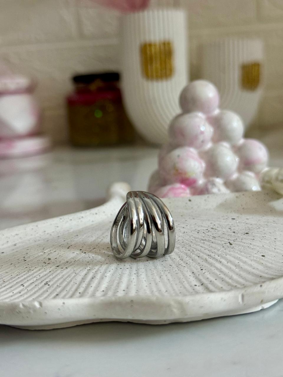 Spiral Silver Ring