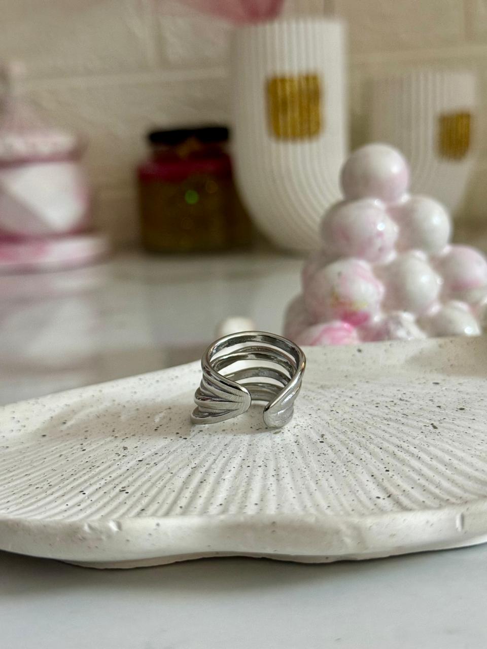 Spiral Silver Ring