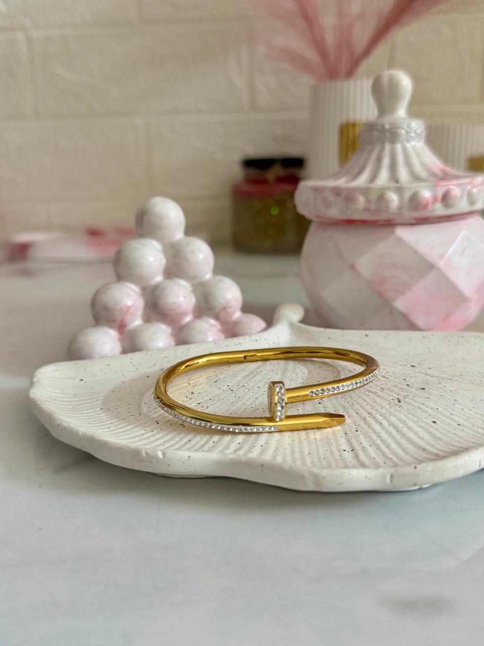 Nail Head Bangle