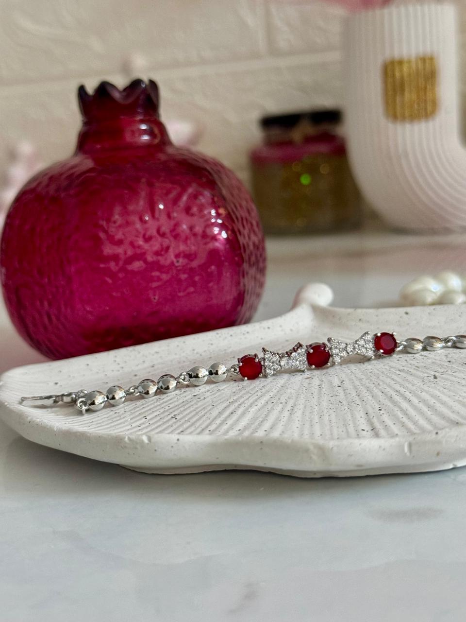 Red Crystals Bracelet