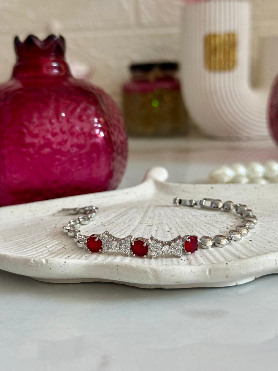 Red Crystals Bracelet