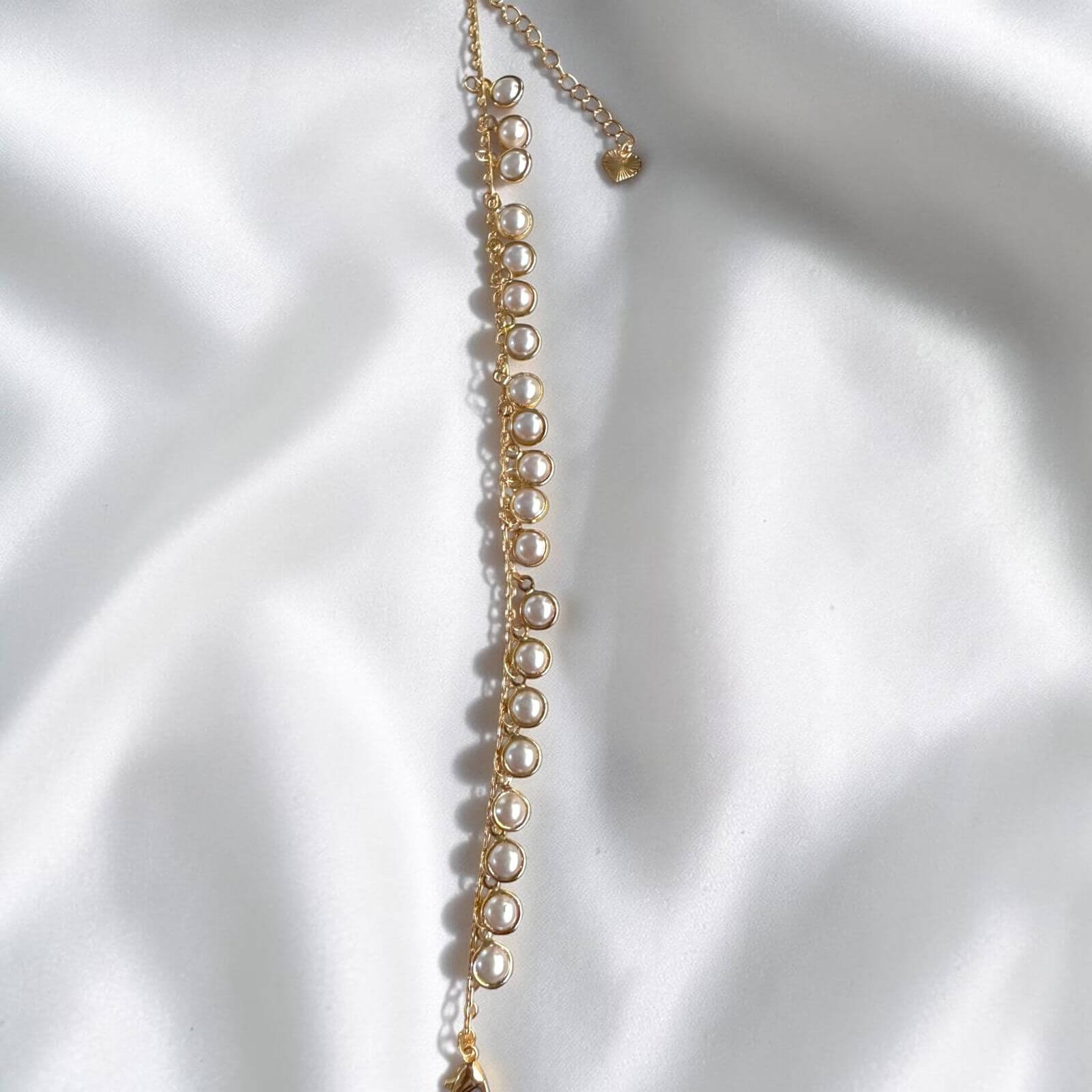 Classic Orbit Pearl Anklet