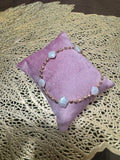 Shell & Beads Golden Anklet